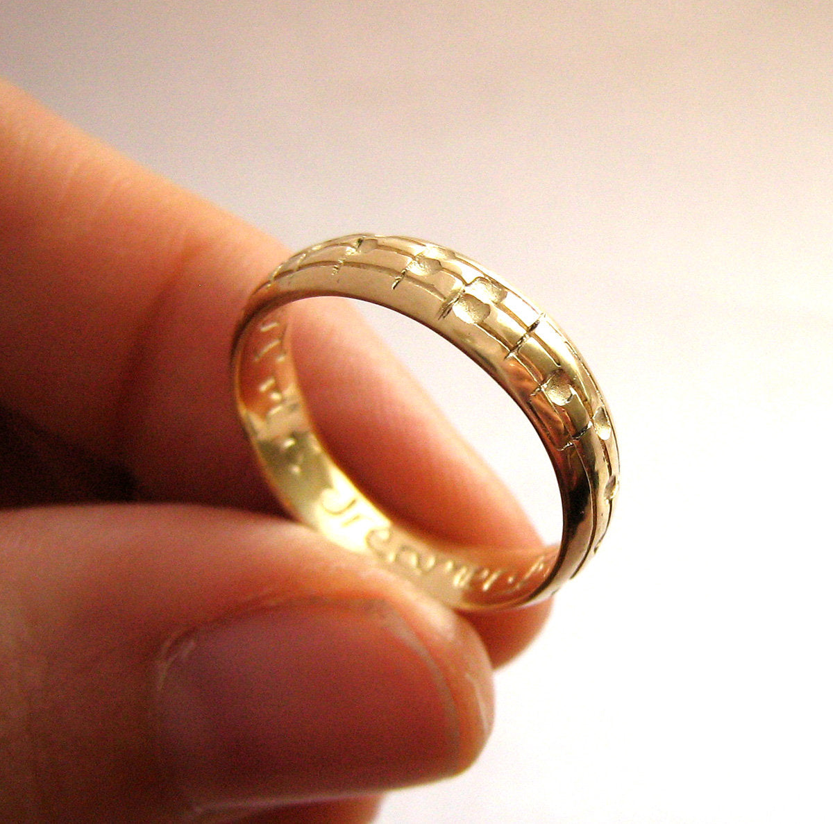 Dual Love Gold Ring